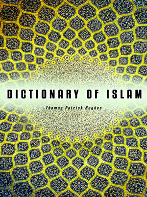 cover image of Dictionary of Islam